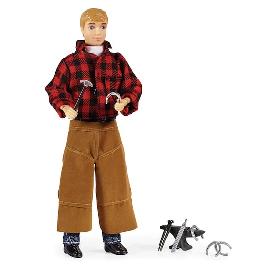 Breyer 8&#x22; Traditional Farrier with Blacksmith Tools Toy Figure